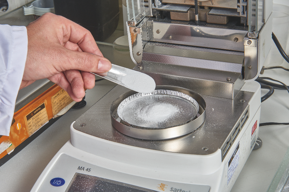 Análisis en un laboratorio