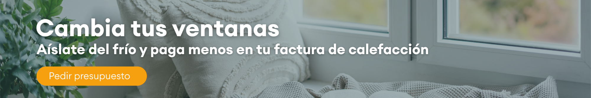 Cambia tus ventanas y aíslate del frío