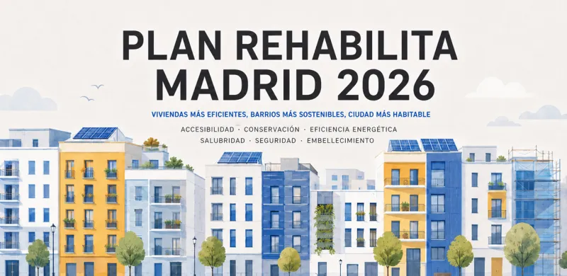 Plan Rehabilita Madrid 2026